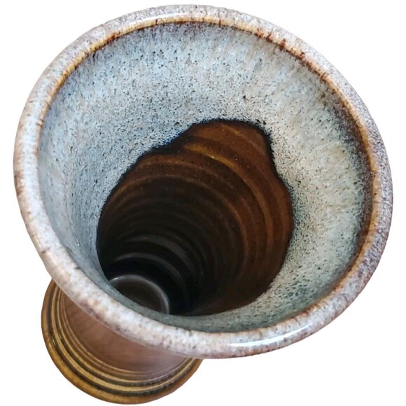 Minessota Renaissance Festival Mug Drinking Cup Banner Oak Pottery Chalice 2010 - Picture 3 of 8